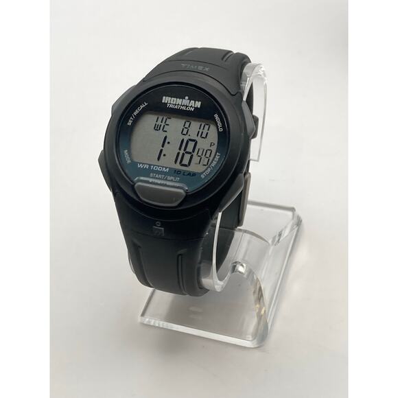 Ironman Triathlon Mens Multifunction Watch 40mm Alarm Timer Chrono Indiglo WR - Picture 5 of 8